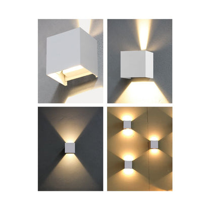 ФАСАДНО ОСВЕТИТЕЛНО ТЯЛО STARK LED ∙ 2 X 3W SQ ∙ 3000K-4000K-6400K ∙ IP65/ 004827