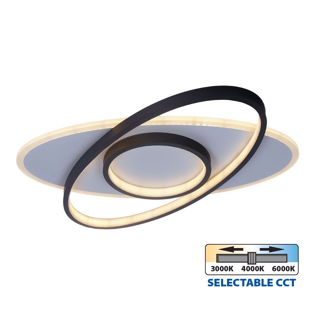 LED ПЛАФОНИЕРА ASTREA LED ∙ 46W ∙ CCT ∙ 3000-4000-6000K / 005156