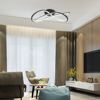 LED плафон MIRAGE LED ∙ 33W ∙ черно ∙ CCT-switch ∙ 3000-4000-6000K / 004862