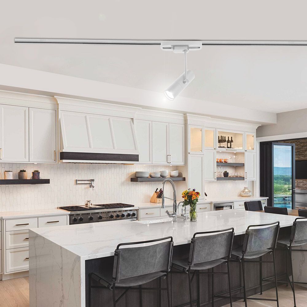 СПОТ ЗА РЕЛСОВ МОНТАЖ TL907 WH LUX ∙ БЯЛ ∙ GU10 / 004538