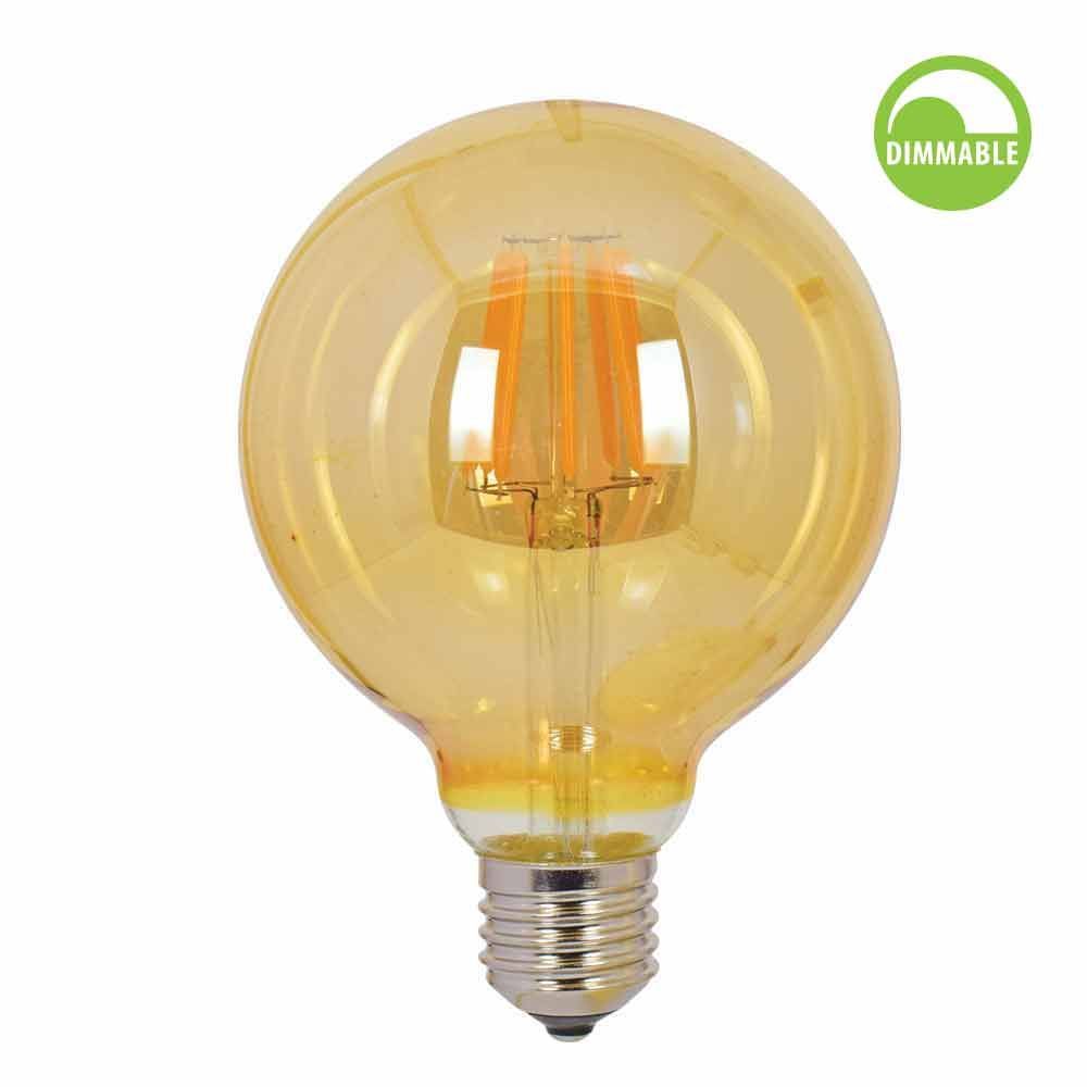 LED филамент лампа FLICK VINTAGE LED ∙ GFV95 ∙ 6W ∙ 550lm ∙ E27 ∙ 2700K / 003963