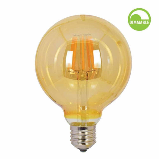LED филамент лампа FLICK VINTAGE LED ∙ GFV95 ∙ 6W ∙ 550lm ∙ E27 ∙ 2700K / 003963