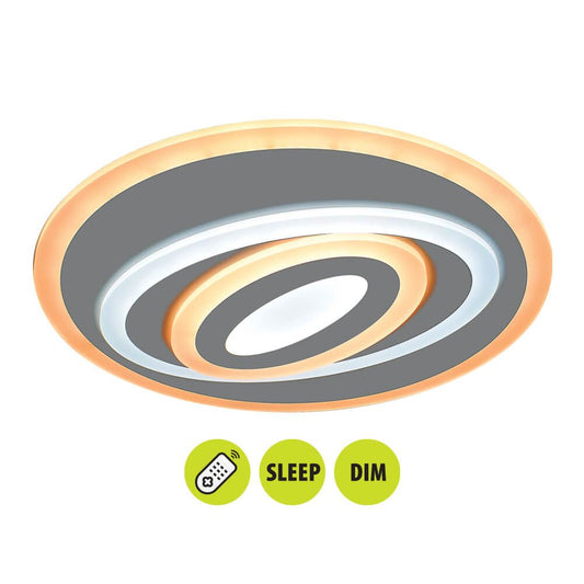 МУЛТИФУНКЦИОНАЛНА LED ПЛАФОНИЕРА ECLYPSE LED ∙ 80W / 004320