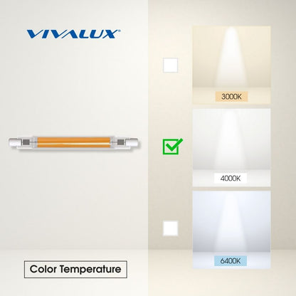 LED ЛАМПА ARA LED ∙ 4W ∙ 470LM ∙ R7S ∙ 4000K / 004435