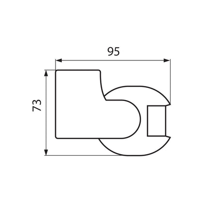 ИНФРАЧЕРВЕН СЕНЗОР ЗА ДВИЖЕНИЕ FLEX ∙ SR18 ∙ БЯЛ ∙ IP44 / 03076