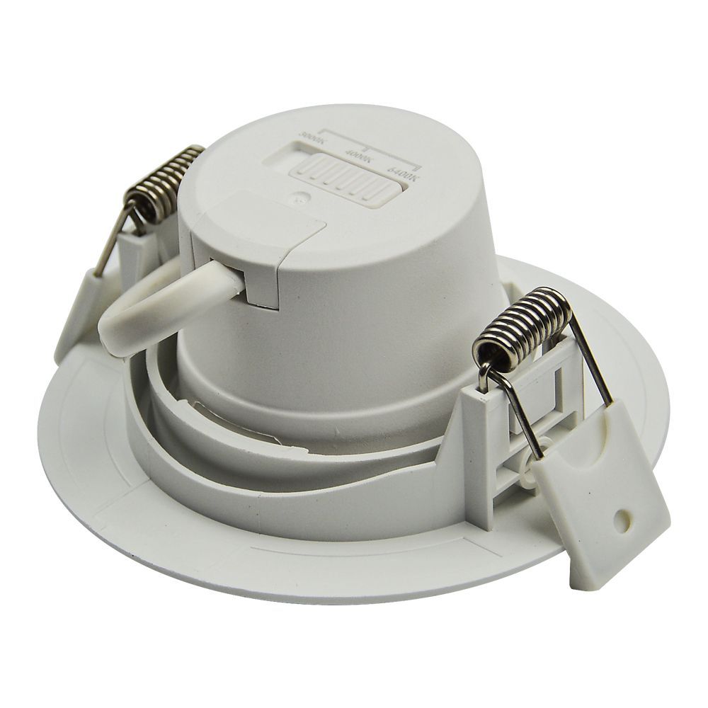 КРЪГЛА LED ЛУНА ЗА ВГРАЖДАНЕ RAYA LED ∙ 5W ∙ БЯЛА ∙ CCT-SWITCH ∙ 3000K-4000K-6400K / 004802