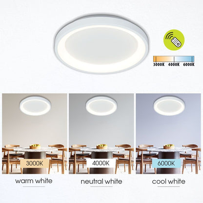 Мултифункционална LED плафониера с дистанционно ALEXA-C LED ∙ 80W ∙ бял ∙ CCT ∙ 3000-6000K / 005253