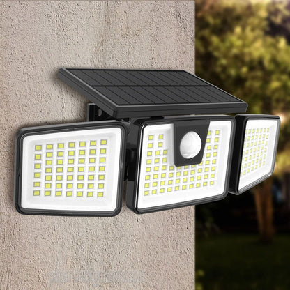 СОЛАРНО ФАСАДНО LED ТЯЛО СЪС СЕНЗОР BAT SOLAR LED ∙ PIR ∙ 7W ∙ 6400K ∙ IP44 / 005144