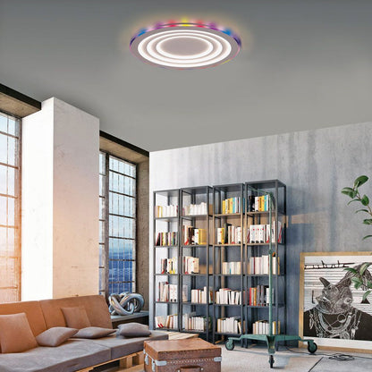 МУЛТИФУНКЦИОНАЛНА LED ПЛАФОНИЕРА С ДИСТАНЦИОННО DALIA LED ∙ 80W ∙ RGB+CCT ∙ 3000-6000K / 005170