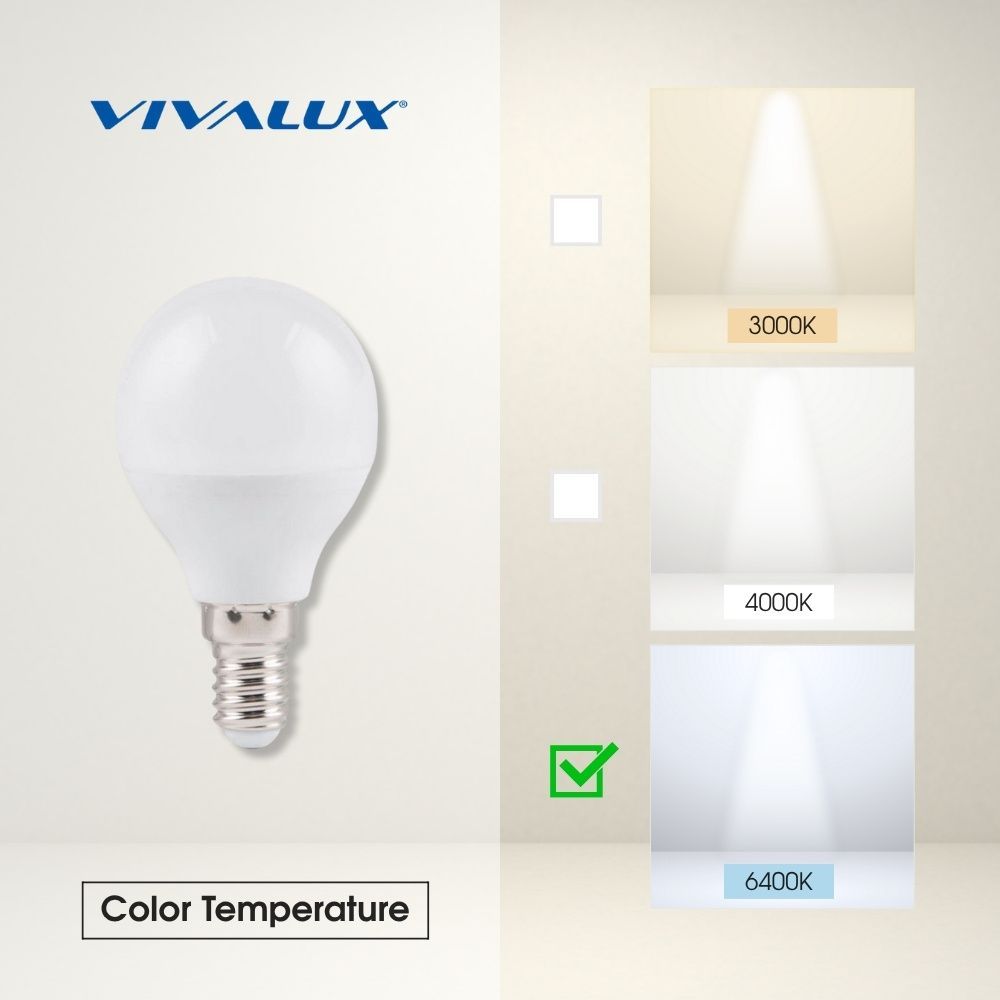 LED ЛАМПА MAX LED ∙ 8W ∙ 806LM ∙ E14 ∙ 6400K / 004461