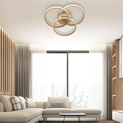LED плафон MEDELIN-C LED ∙ 38W ∙ злато ∙ CCT ∙ 3000-4000-6000K / 005333