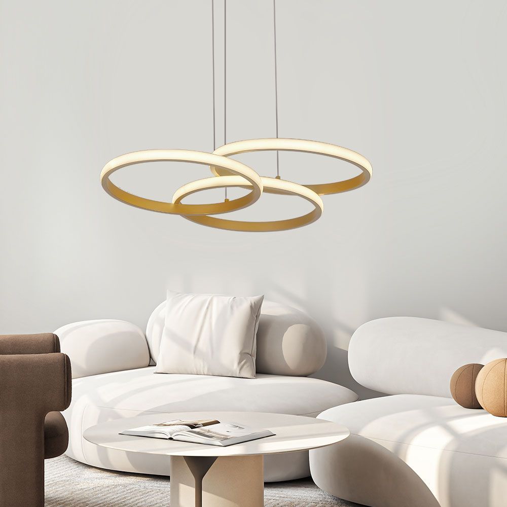LED полилей MEDELIN-P LED ∙ 38W ∙ злато ∙ CCT ∙ 3000-4000-6000K / 005331