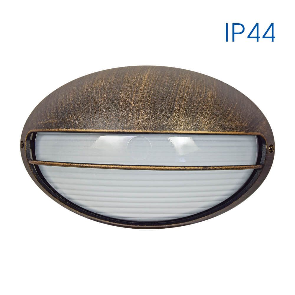 АПЛИК PETRA ∙ 1 X E27 ∙ АНТИЧНО ЗЛАТО ∙ IP44 / 004263