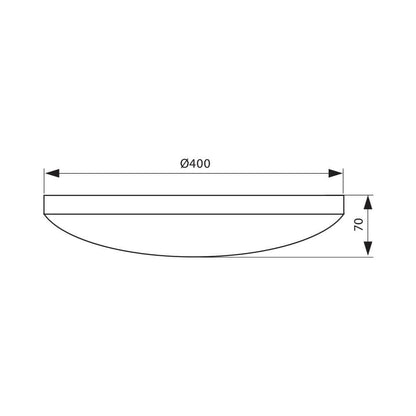 LED ПЛАФОНИЕРА NINA LED ∙ 36W ∙ 4000K / 004422