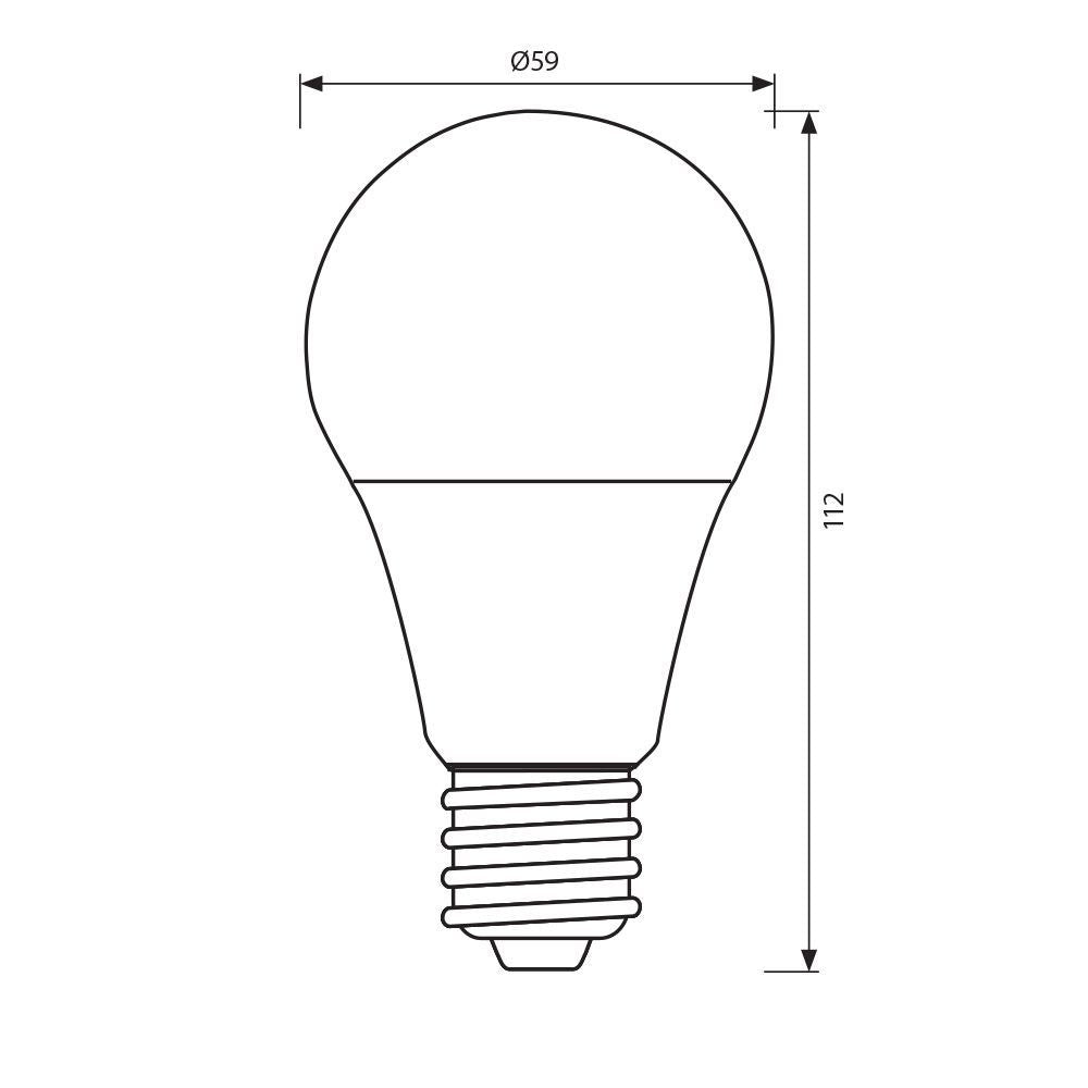 LED ЛАМПА LARGO LED ∙ 11W ∙ 1055LM ∙ E27 ∙ 4000K / 005123