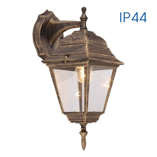 ФЕНЕР RIGA ∙ WD006 ∙ АНТИЧЕН МЕСИНГ ∙ IP44 / 004222