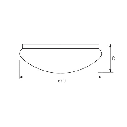 LED ПЛАФОНИЕРА CHIARA LED ∙ 10W ∙ 4000K / 003426