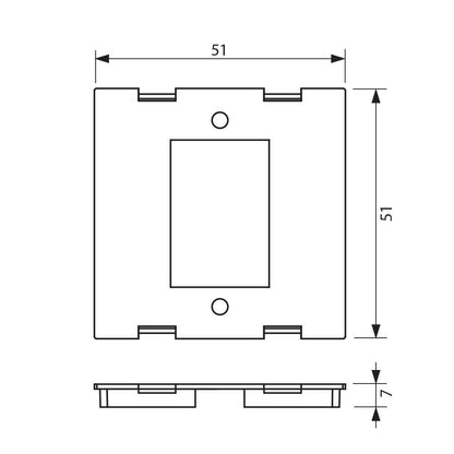 СЕНЗОРЕН ДИМЕР-ПРЕКЪСВАЧ, РЕАГИРАЩ НА ДОПИР TOUCH DIMMER ∙ 12/24V / 004973