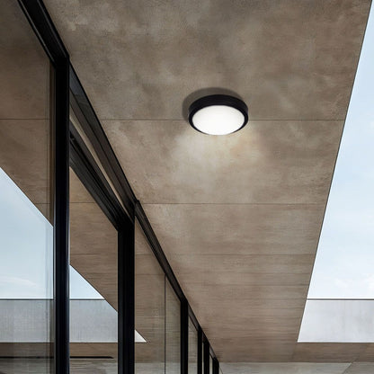 LED ПЛАФОНИЕРА MEZZO/R LED ∙ 18W ∙ ЧЕРЕН ∙ 4000K ∙ IP65 / 00