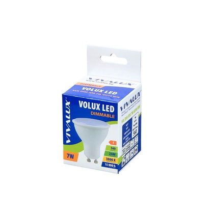 ДИМИРУЕМА LED ЛАМПА VOLUX LED ∙ JDR ∙ 7W ∙ 560LM ∙ GU10 ∙ 3000K / 005064