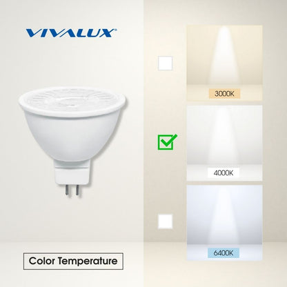 LED ЛАМПА PROXI LED ∙ MR16 ∙ 5W ∙ 425LM ∙ 12V ∙ G5.3 ∙ 4000K / 003582