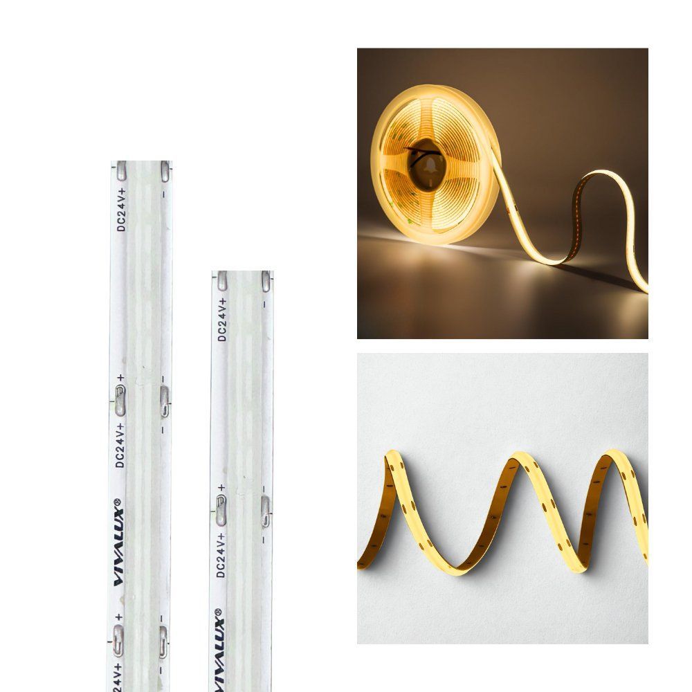 LED лента DOBI LED ∙ 192 SCOB ∙ 24VDC ∙ 3000K ∙ 5 м / 005242