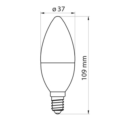 LED ЛАМПА NORRIS LED PREMIUM ∙ 9W ∙ 868LM ∙ E14 ∙ 4000K / 004301