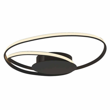LED ПЛАФОНИЕРА ODEON LED ∙ 38W ∙ 1840LM ∙ ЧЕРЕН ∙ CCT-SWITCH ∙ 3000K-4000K-6400K / 004610