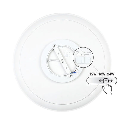 LED плафон NANCY LED ∙ 12W-18W-24W ∙ CCT-switch ∙ 3000K-4000K-6400K / 005319