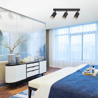 ЛИНЕЕН СПОТ ЗА ТАВАН SP733-3L BK KING ∙ ЧЕРЕН ∙ 3XGU10 / 004796