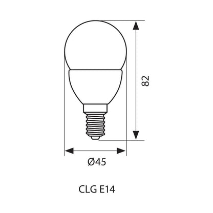 LED ЛАМПА CERAMIC LED ∙ 3.5W ∙ 220LM ∙ E14 ∙ 4000K / 003057