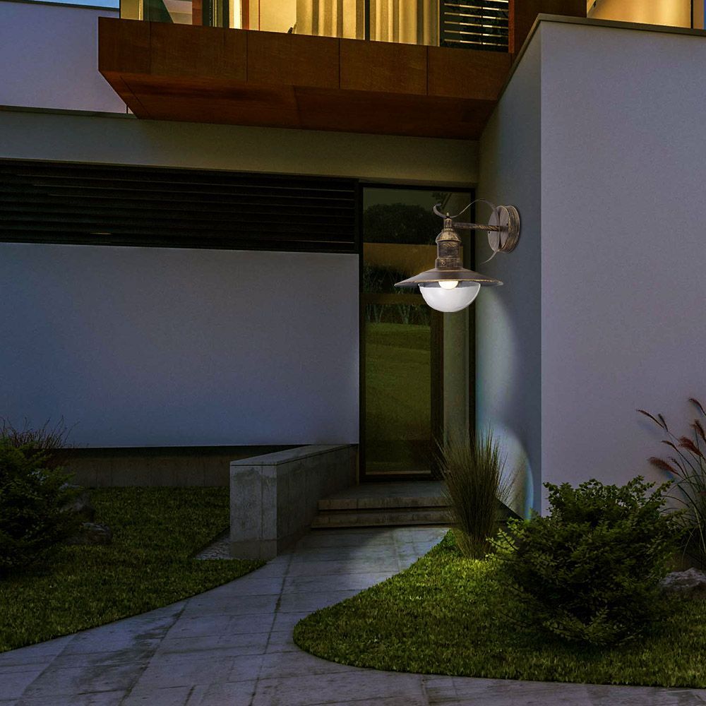 ФЕНЕР RIVIERA ∙ WD010 ∙ АНТИЧЕН МЕСИНГ ∙ IP44 / 004367
