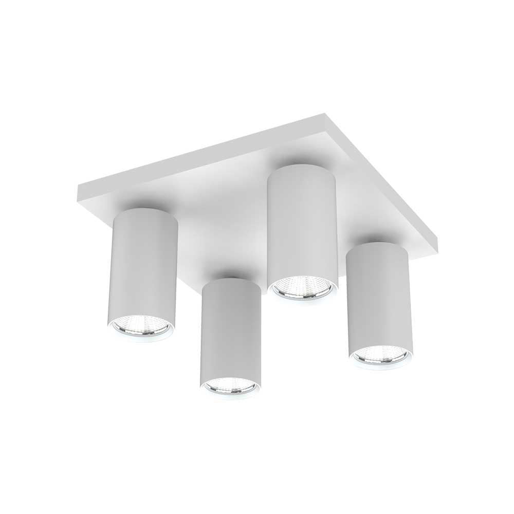 Квадратен спот за таван SP714-4SQ  LUX  ∙ 4xGU10