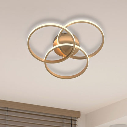 LED плафон MEDELIN-C LED ∙ 38W ∙ злато ∙ CCT ∙ 3000-4000-6000K / 005333