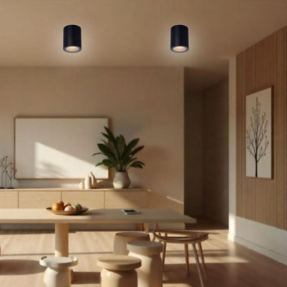 ЛУНА ЗА ВЪНШЕН МОНТАЖ LENA ∙ DL728 ∙ GU10 ∙ ЧЕРЕН ∙ IP44 / 004858