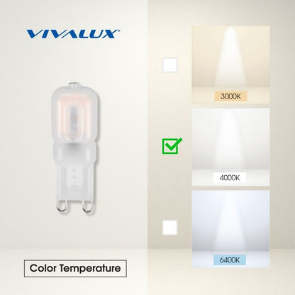 LED ЛАМПА GLEM LED ∙ 2W ∙ 200LM ∙ G9 ∙ 4000K / 003671