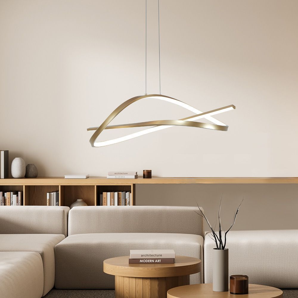 LED полилей MIRAGE-P LED ∙ 40W ∙ злато ∙ CCT-switch ∙ 3000-4000-6000K / 005336