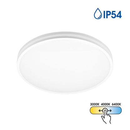 LED плафон NANCY LED ∙ 12W-18W-24W ∙ CCT-switch ∙ 3000K-4000K-6400K / 005319