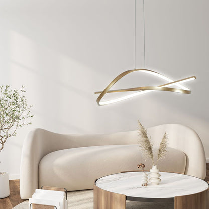 LED полилей MIRAGE-P LED ∙ 40W ∙ злато ∙ CCT-switch ∙ 3000-4000-6000K / 005336