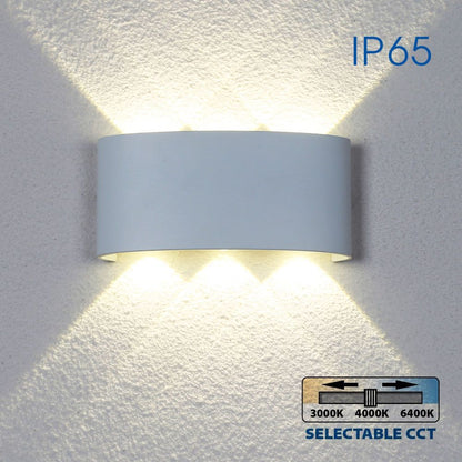 LED ОСВЕТИТЕЛНО ТЯЛО ARUBA LED ∙ 6W ∙ БЯЛ ∙ CCT-SWITCH ∙ 3000K-4000K-6400K ∙ IP65 / 004821