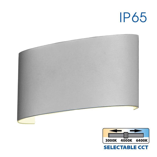 LED ОСВЕТИТЕЛНО ТЯЛО ARUBA LED ∙ 6W ∙ БЯЛ ∙ CCT-SWITCH ∙ 3000K-4000K-6400K ∙ IP65 / 004821