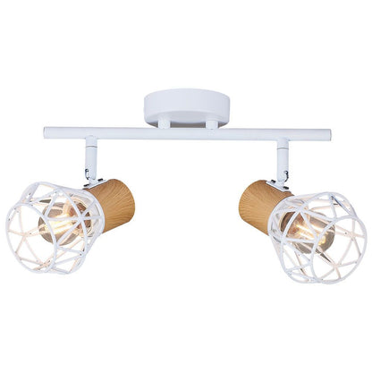 СПОТ FRODO ∙ SP795 ∙ 2XE27 ∙ МЕТАЛ ∙ БЯЛ / 005092