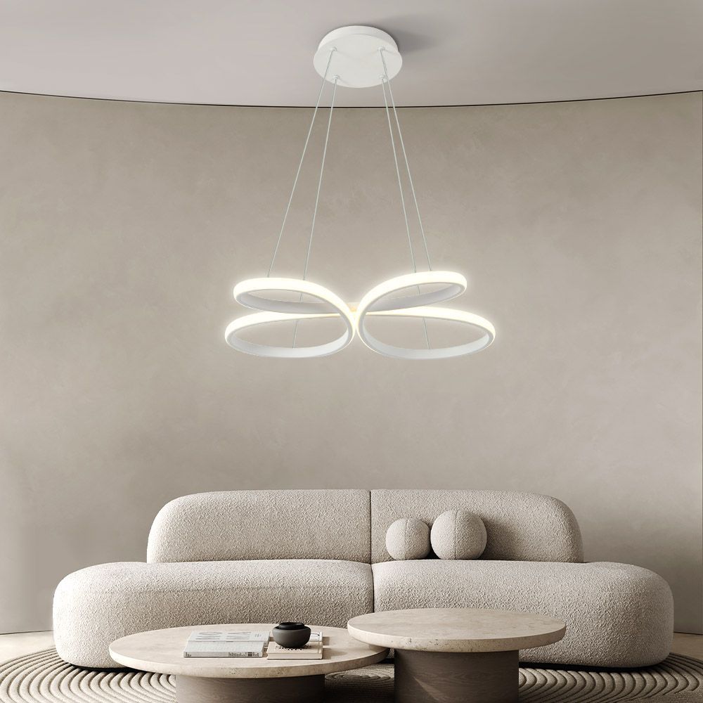 LED полилей BUTTERFLY-P LED ∙ 37W ∙ бял ∙ CCT-switch ∙ 3000-4000-6000K / 005328