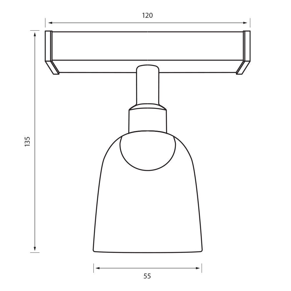 SLIM25 МАГНИТЕН LED СПОТ WENDY LED ∙ 10W ∙ ЧЕРЕН ∙ 4000K / 004919