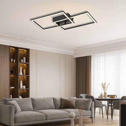 LED ПЛАФОН SONOMA LED ∙ RC2 ∙ 20W ∙ ЧЕРЕН ∙ 4000K / 005034