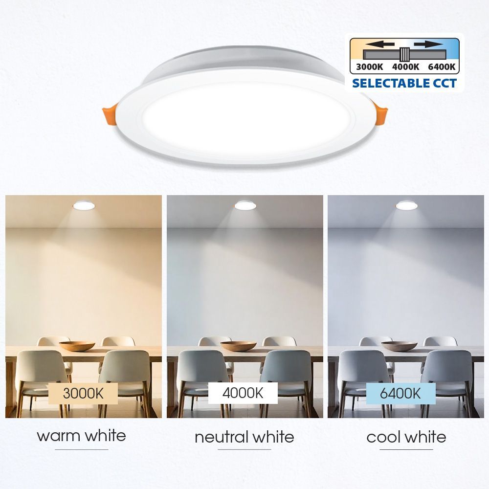 LED ЛУНА VERA LED ∙ 18W ∙ CCT-SWITCH ∙ 3000K-4000K-6400K ∙ IP54 / 004756