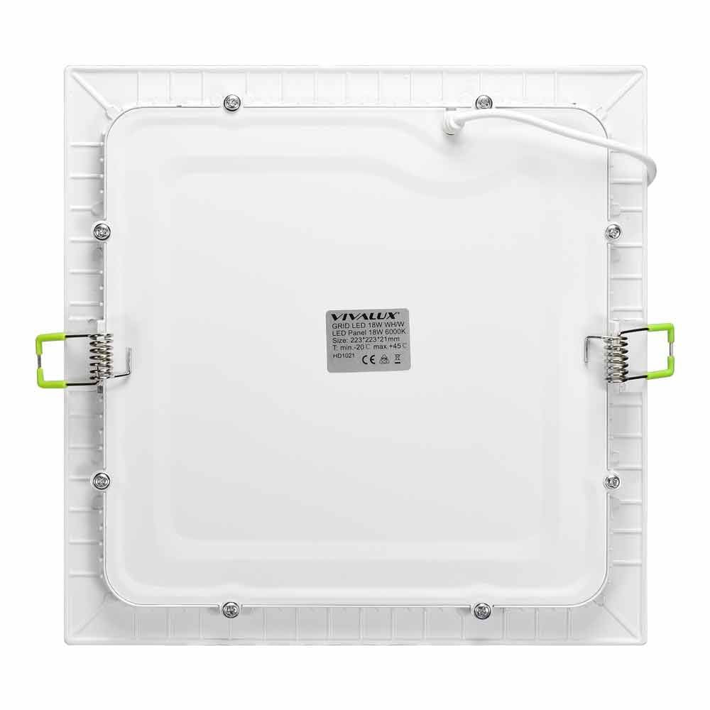 LED ПАНЕЛ GRID LED ∙ 18W ∙ 1150LM ∙ БЯЛ ∙ 4000K / 003393