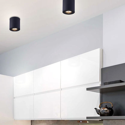 ЛУНА ЗА ВЪНШЕН МОНТАЖ OZZY ∙ DL725 ∙ GU10 ∙ ЧЕРЕН / 004714