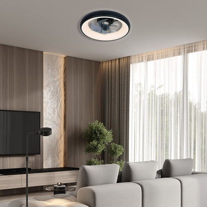 LED плафон с вентилатор KAI LED ∙ 30W ∙ черен ∙ CCT ∙ 3000K-6400K / 005337