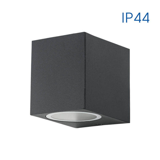 ФАСАДНО ОСВЕТИТЕЛНО ТЯЛО PORTO/SQ ∙ 1 X GU10 ∙ ЧЕРЕН ∙ IP44 / 004248